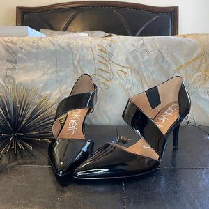 Calvin Klein Gella Patent Leather Pump